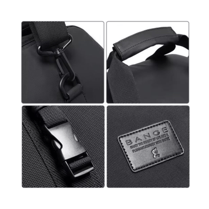 CarryQuest® - Sporttas - Sporttassen - Waterdicht - Oxford - Comfortabel - Ruim - Ritssluitingen - Stijlvol - Zwart