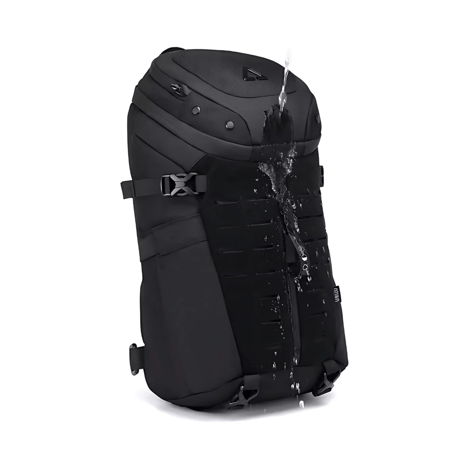 CarryQuest® - Stijlvolle Reisrugzak met Externe USB - PU - leer - Unisex - Casual Design - Zwart