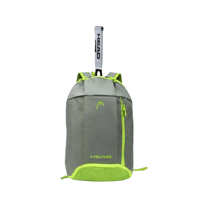 CarryQuest® - Tennis Racket - Grote Capaciteit - 1 - 2 Rackets - Tennis - Badminton - Groen