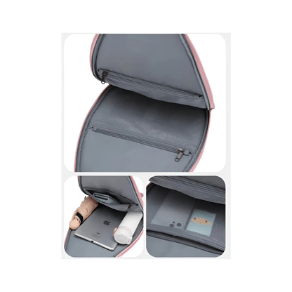 CarryQuest® - Tennistas - Pickleball - Padel - Zwart