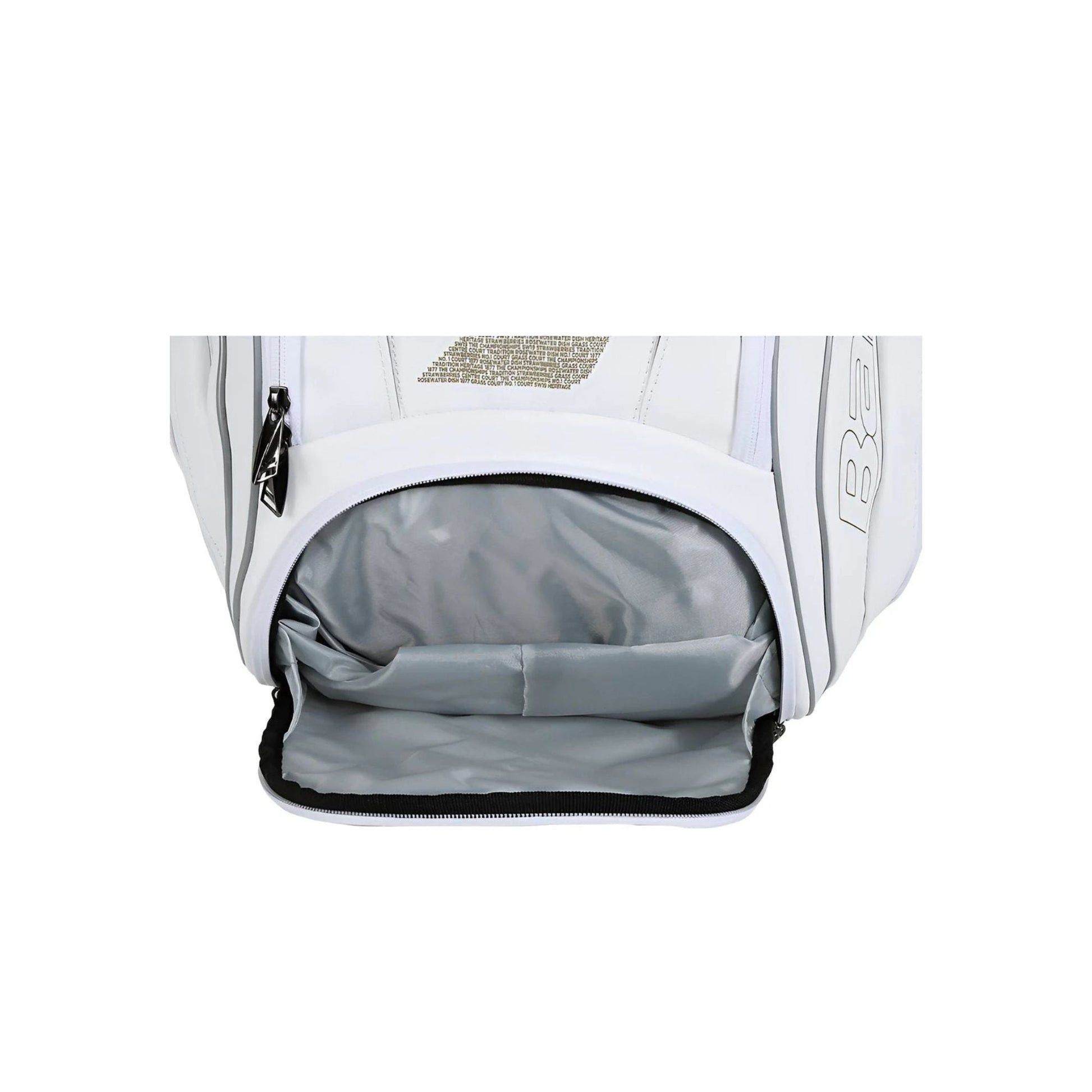 CarryQuest® - Tennistas - Tennisrugzak - Polyester - Wit