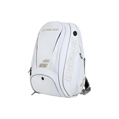 CarryQuest® - Tennistas - Tennisrugzak - Polyester - Wit
