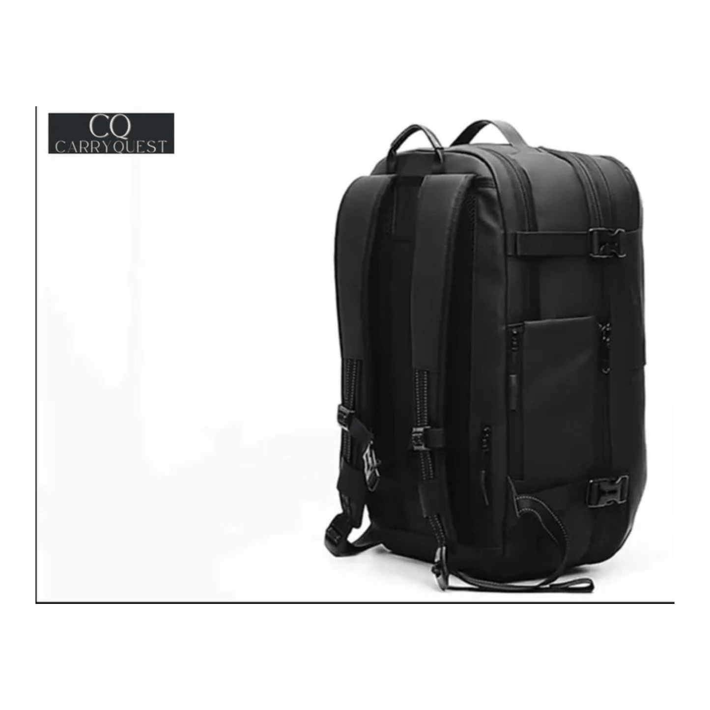 CarryQuest® - Vacuum Rugzak Pro1 - Inclusief Pomp - Zwart