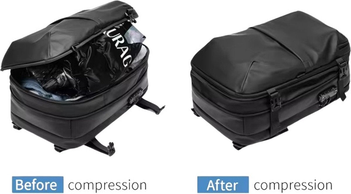 CarryQuest® - Vacuum Rugzak Pro1 - Zwart