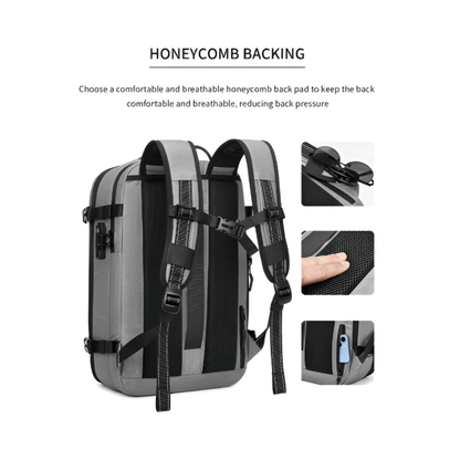 CarryQuest® - Vacuum Rugzak Pro2 - Inclusief Pomp - Zwart