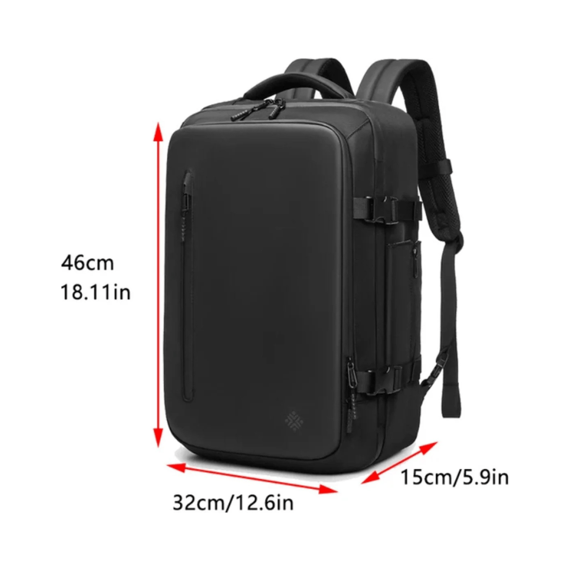CarryQuest® - Vacuum Rugzak RZ/TX - Zwart