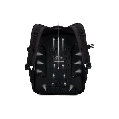 CarryQuest® - Voetbalrugzak - USB Oplaadpoort - Waterbestendig - Zwart