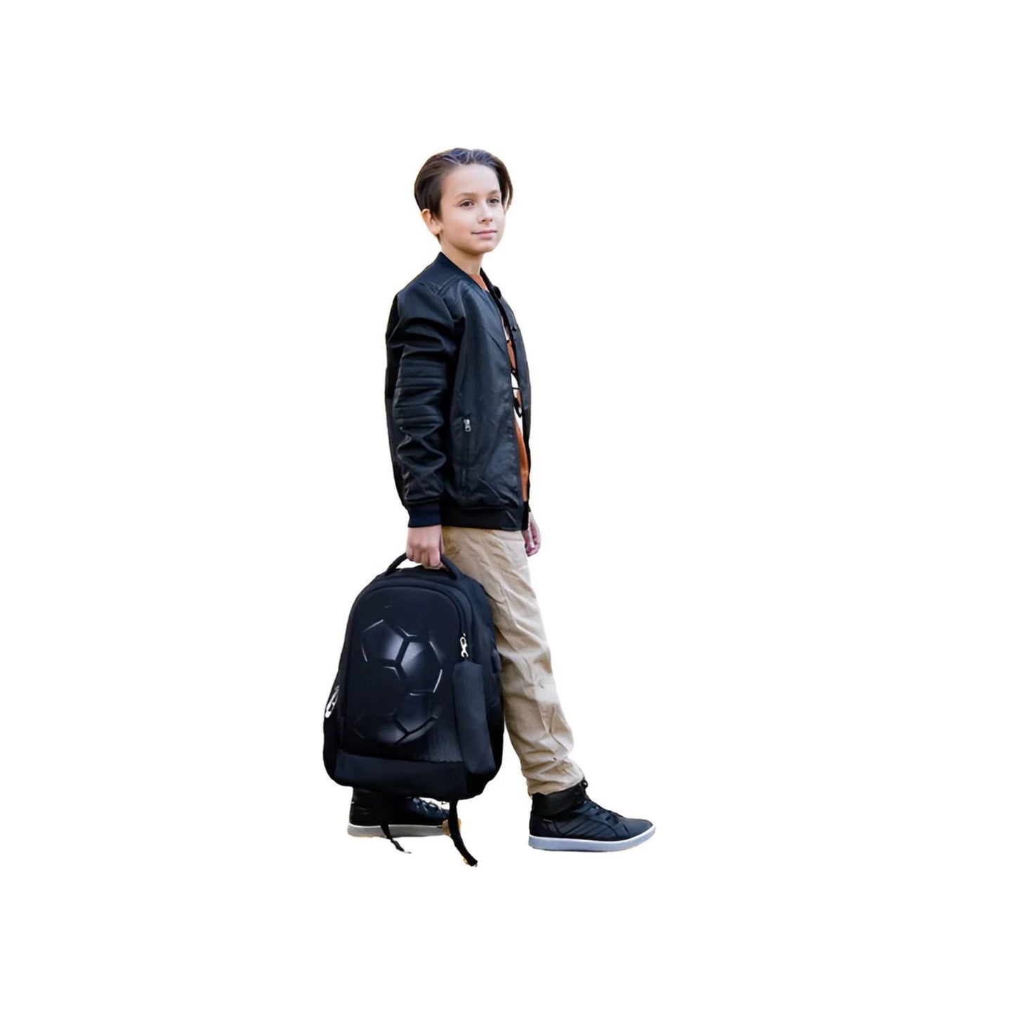 CarryQuest® - Voetbalrugzak - USB Oplaadpoort - Waterbestendig - Zwart