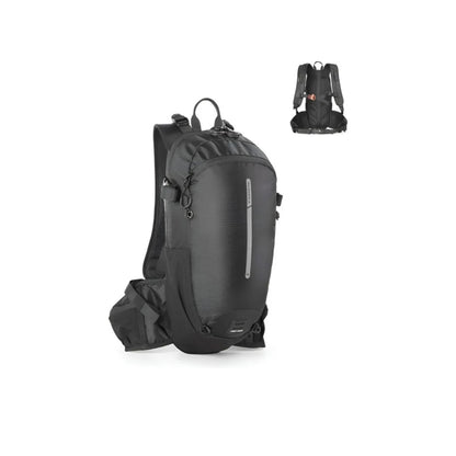 CarryQuest® - Wandel Rugzak 12L - Waterdicht - Backpack Fietsen - Waterzak - Zwart