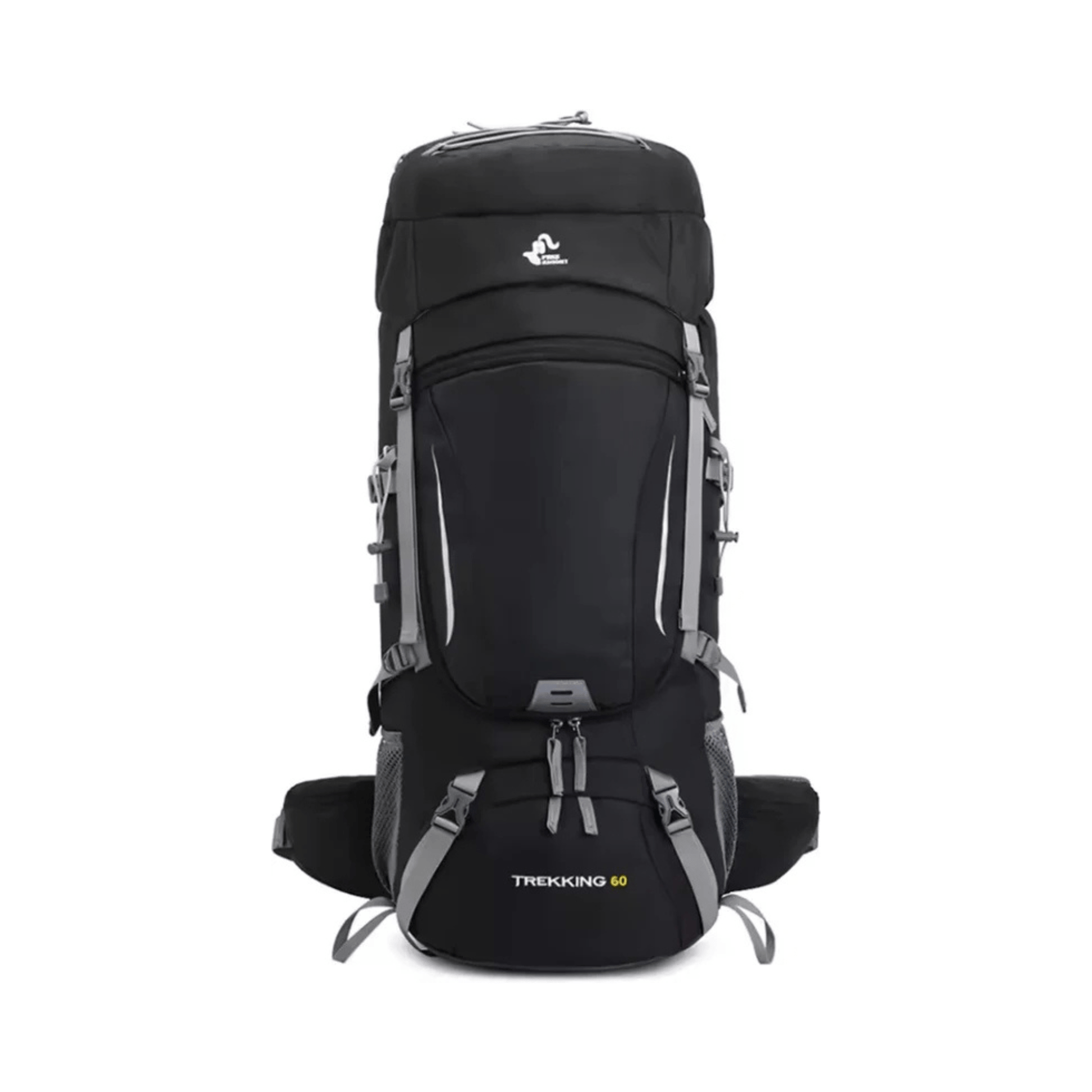 CarryQuest® - Wandelrugzak - Rugzakken - 60L - Waterdicht - Outdoor - Wandelen - Zwart
