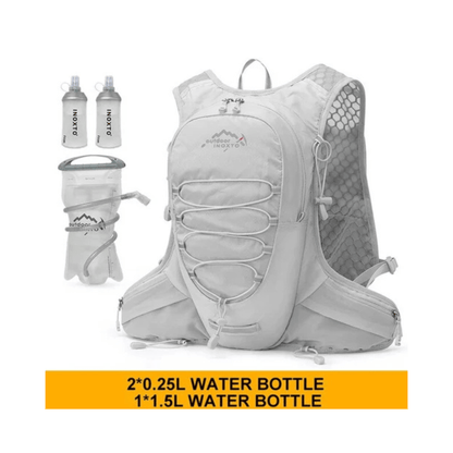 CarryQuest® - Waterdichte - Fietsrugzak - 10 Liter - Waterzak - Backpacks - Sport - Wandelen - Wit