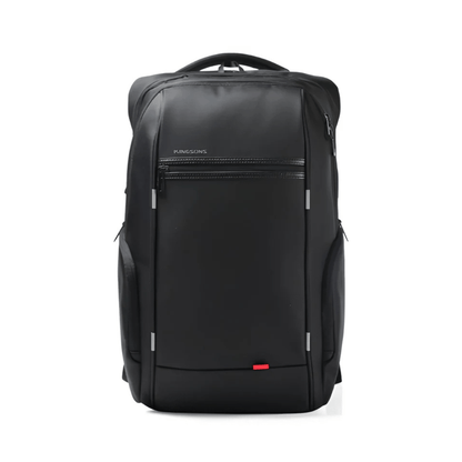CarryQuest® - Waterdichte Laptop Rugzak - USB Oplaadbaar - 15.6 - 17.3 inch - Zwart