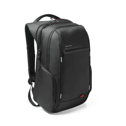 CarryQuest® - Waterdichte Laptop Rugzak - USB Oplaadbaar - 15.6 - 17.3 inch - Zwart