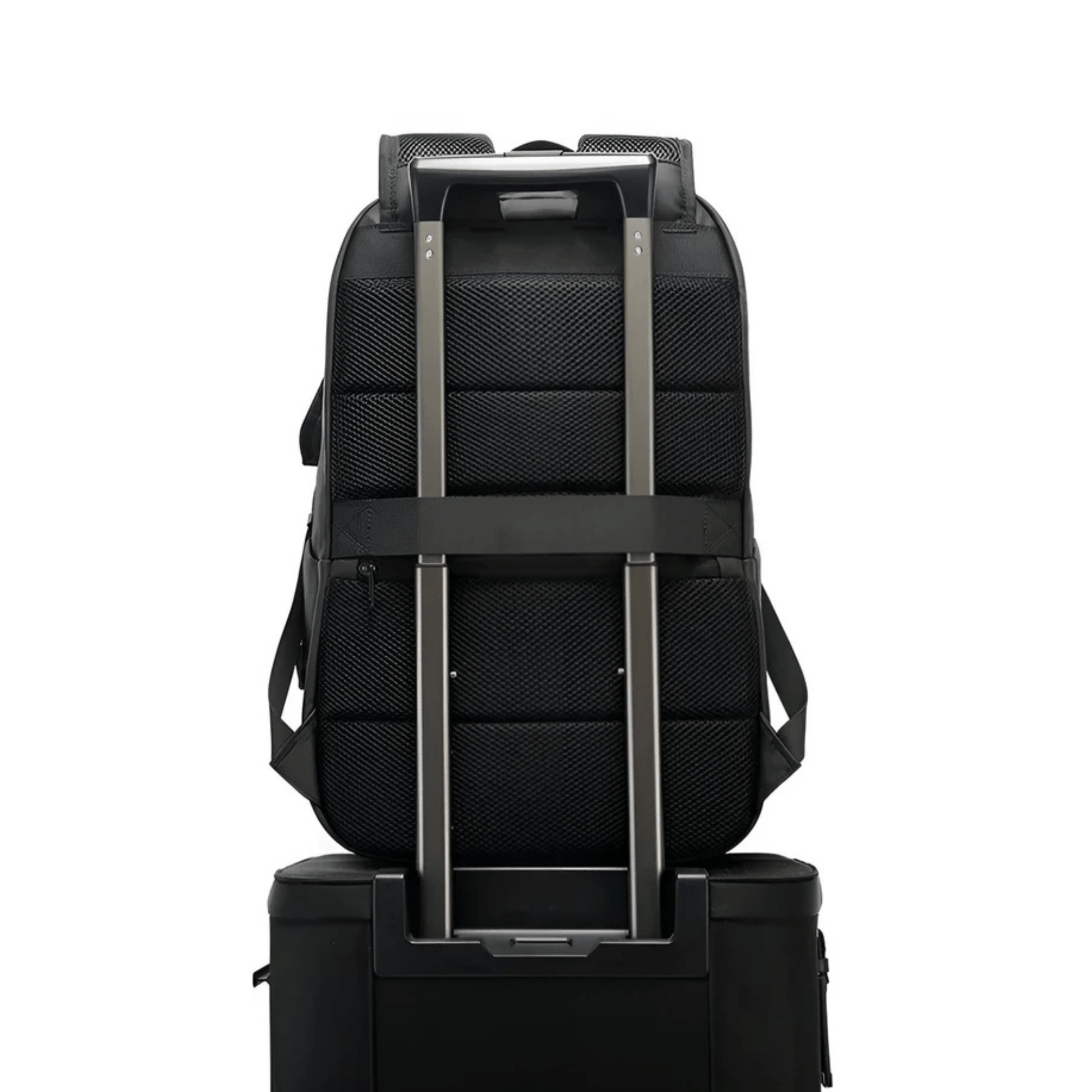 CarryQuest® - Waterdichte Reistas Rugzak - 16" Laptop - 20 - 35L Capaciteit - Oxford Stof - Laptoprugzak - Zwart
