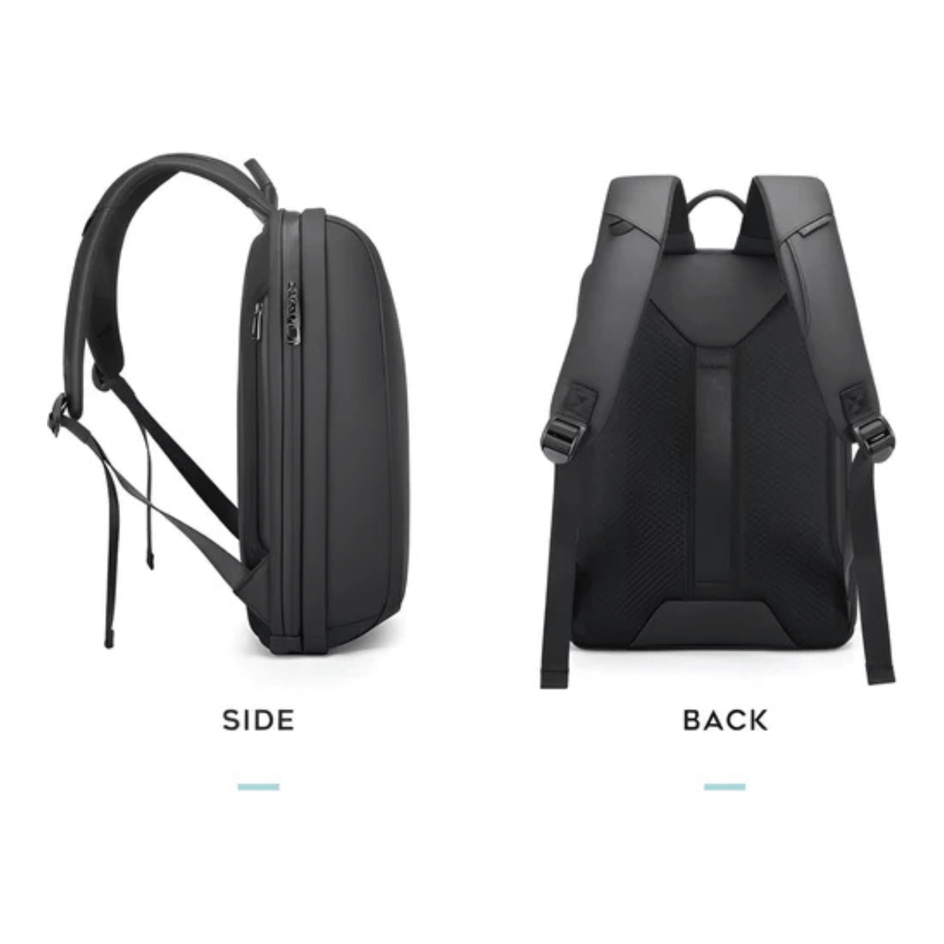 CarryQuest® - Waterdichte Rugzak - Rugzak Heren Laptop Reisrugzak - Unisex - Luxe & Functioneel - 20L Capaciteit - Zwart