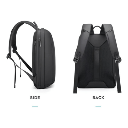 CarryQuest® - Waterdichte Rugzak - Rugzak Heren Laptop Reisrugzak - Unisex - Luxe & Functioneel - 20L Capaciteit - Zwart
