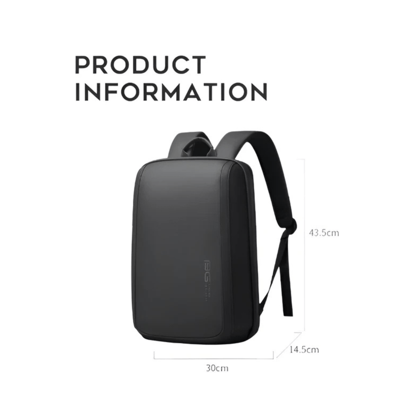 CarryQuest® - Waterdichte Rugzak - Rugzak Heren Laptop Reisrugzak - Unisex - Luxe & Functioneel - 20L Capaciteit - Zwart