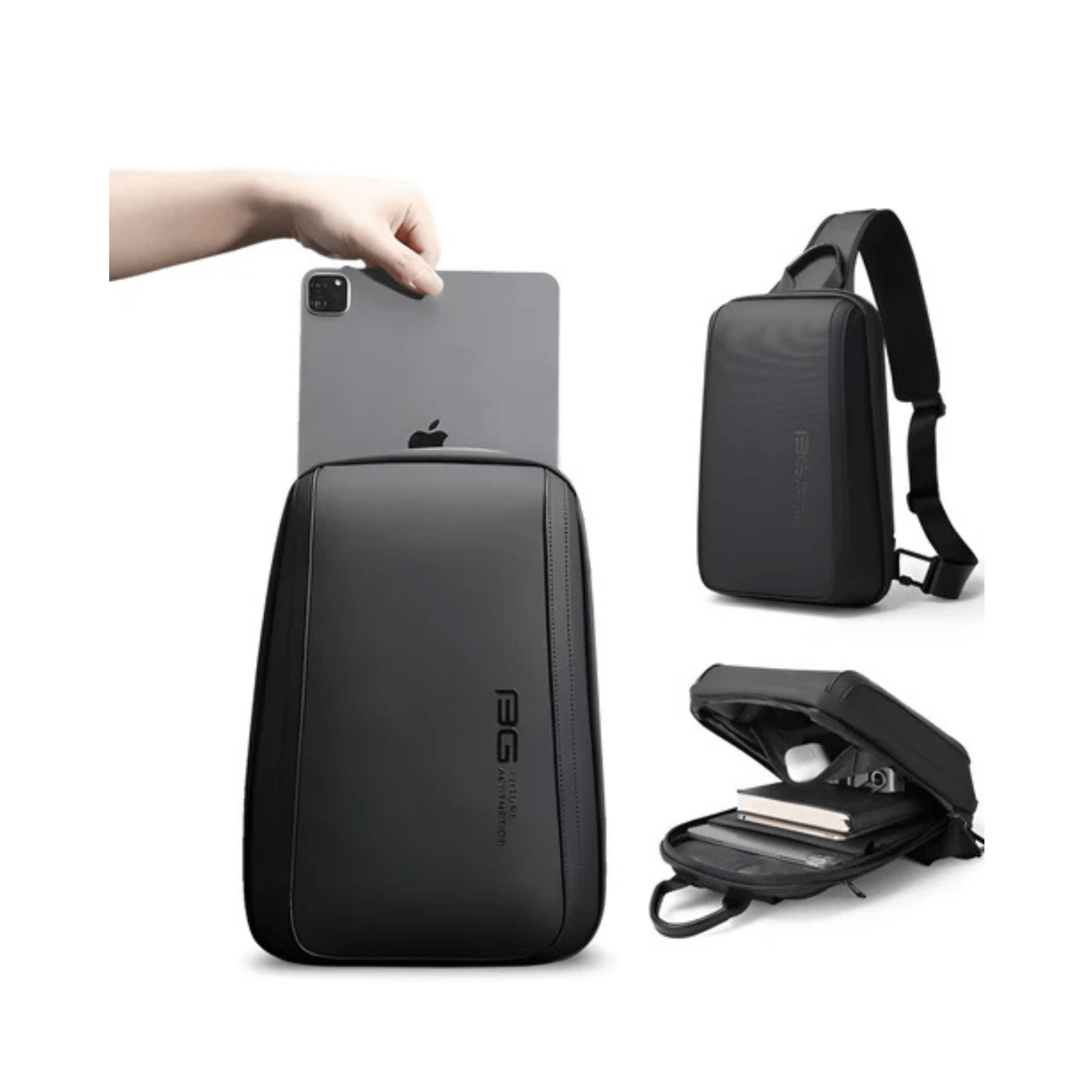 CarryQuest® - Waterdichte Rugzak - Rugzak Heren Laptop Reisrugzak - Unisex - Luxe & Functioneel - 20L Capaciteit - Zwart