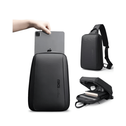 CarryQuest® - Waterdichte Rugzak - Rugzak Heren Laptop Reisrugzak - Unisex - Luxe & Functioneel - 20L Capaciteit - Zwart