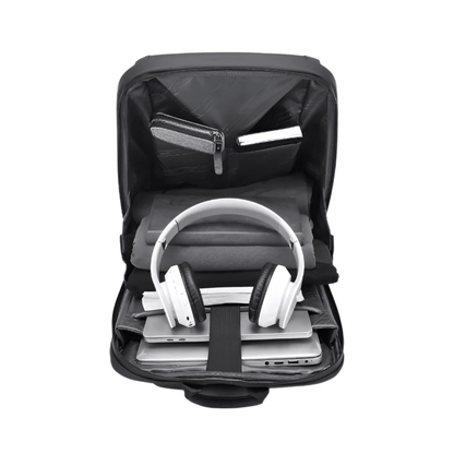 CarryQuest® - Waterdichte Rugzak - Rugzak Heren Laptop Reisrugzak - Unisex - Luxe & Functioneel - 20L Capaciteit - Zwart