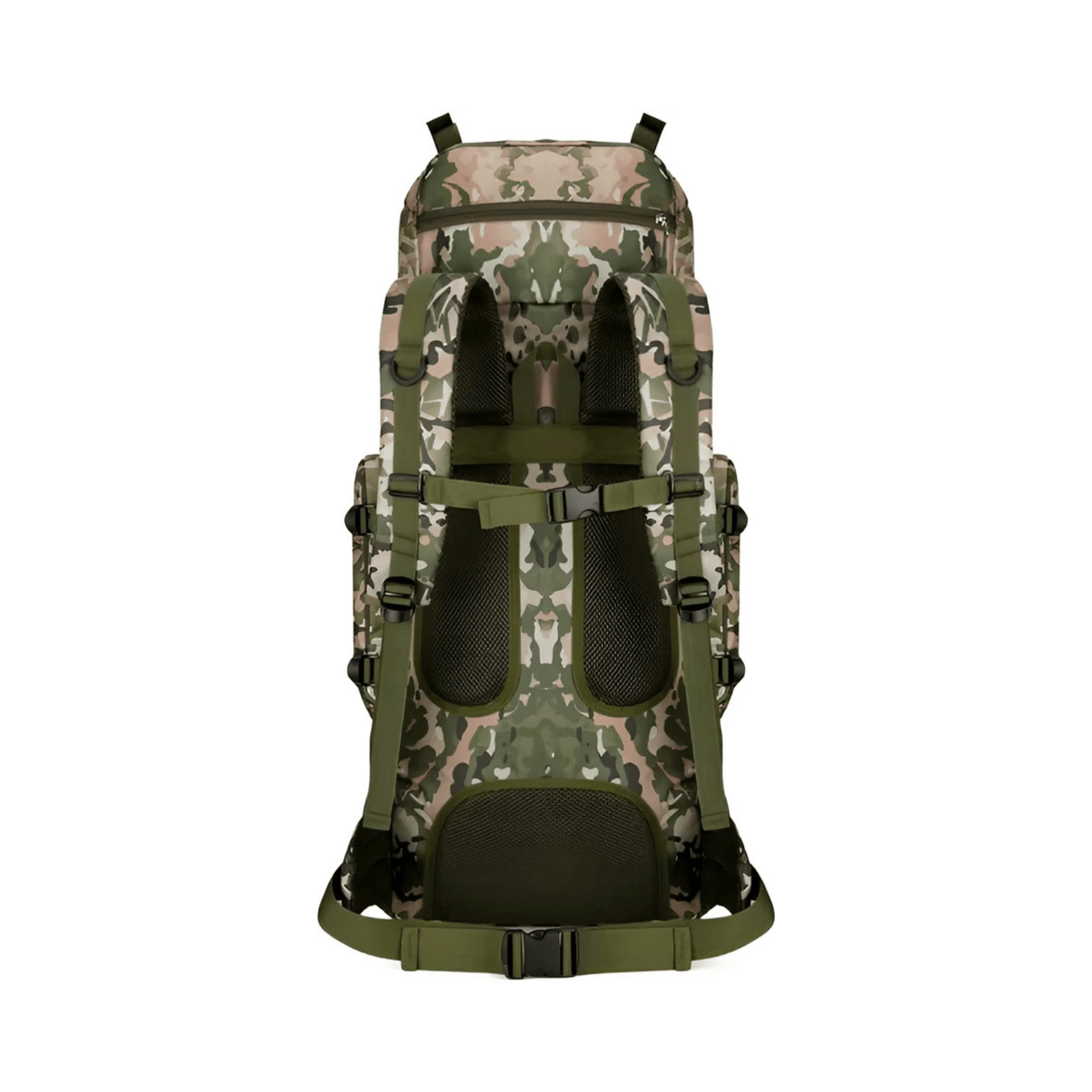 CarryQuest® - Waterdichte - Wandelen - Camping - Rugzak - Heren - 90 Liter - Groen