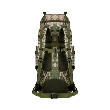 CarryQuest® - Waterdichte - Wandelen - Camping - Rugzak - Heren - 90 Liter - Groen
