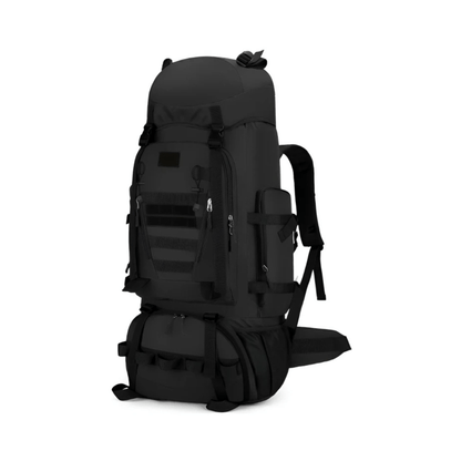 CarryQuest® - Waterdichte - Wandelen - Camping - Rugzak - Heren - 90 Liter - Zwart
