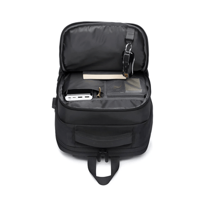 CarryQuest® - Waterdichte Zakelijke Rugzak - 20 - 35L - Laptop Rugzak - Zwart