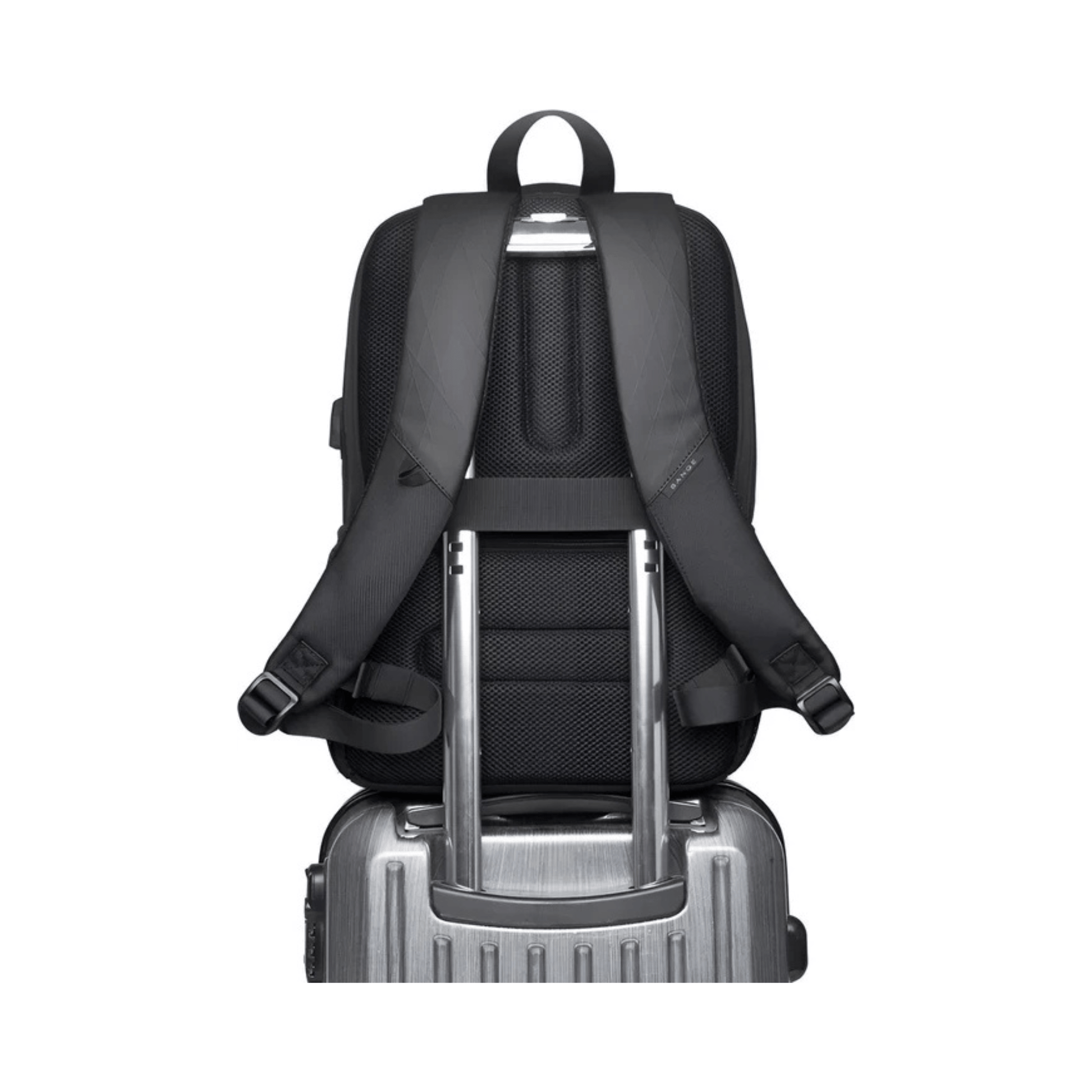 CarryQuest® - Waterdichte Zakelijke Rugzak - 20 - 35L - Laptop Rugzak - Zwart