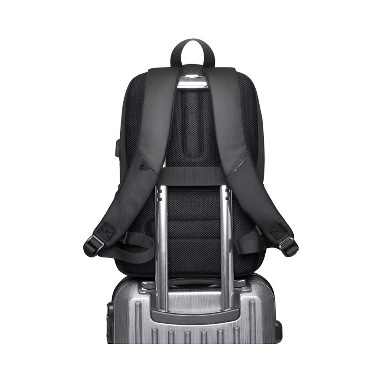 CarryQuest® - Waterdichte Zakelijke Rugzak - 20 - 35L - Laptop Rugzak - Zwart