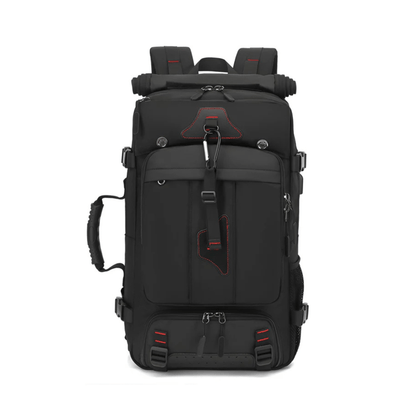 CarryQuest® - Zakelijke Rugzak 17.3 Inch - Waterafstotend, USB Oplaadpoort - Oxford Materiaal - Zwart