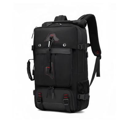 CarryQuest® - Zakelijke Rugzak 17.3 Inch - Waterafstotend, USB Oplaadpoort - Oxford Materiaal - Zwart