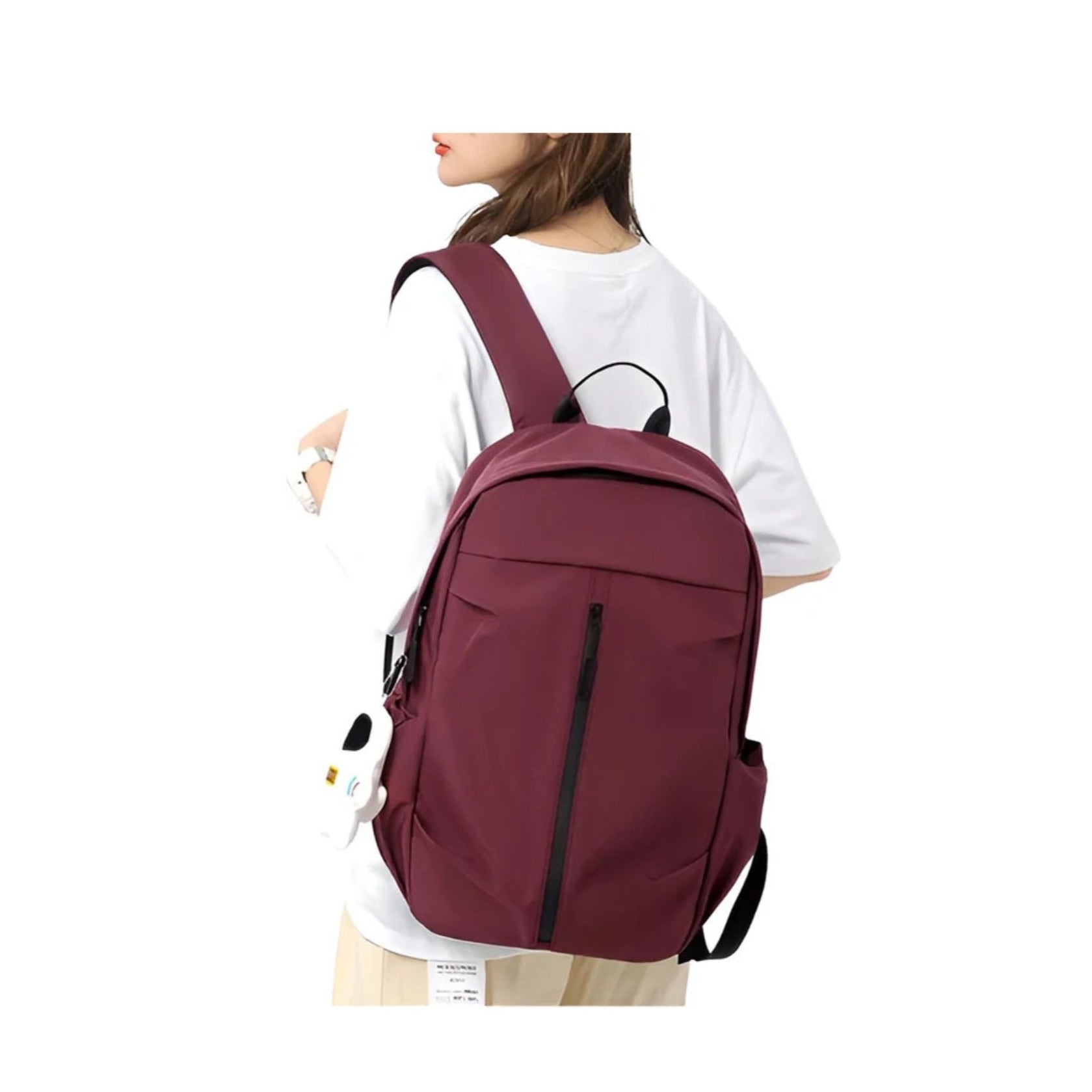 CarryQuest® - Hoogwaardige - Business - Rugzak - Unsex - Met hanger - Rood