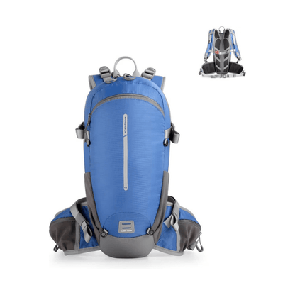 WoYoW® - Wandel Rugzak 12L - Waterdicht - Backpack Fietsen - Waterzak - Blauw